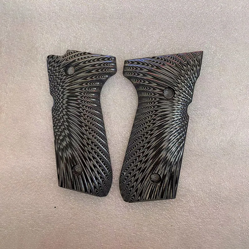 1 par de parches de escala de mango de agarre de 8 tipos para Beretta M92F KUBLAI N10 Kublai M9A1 - imagen 4