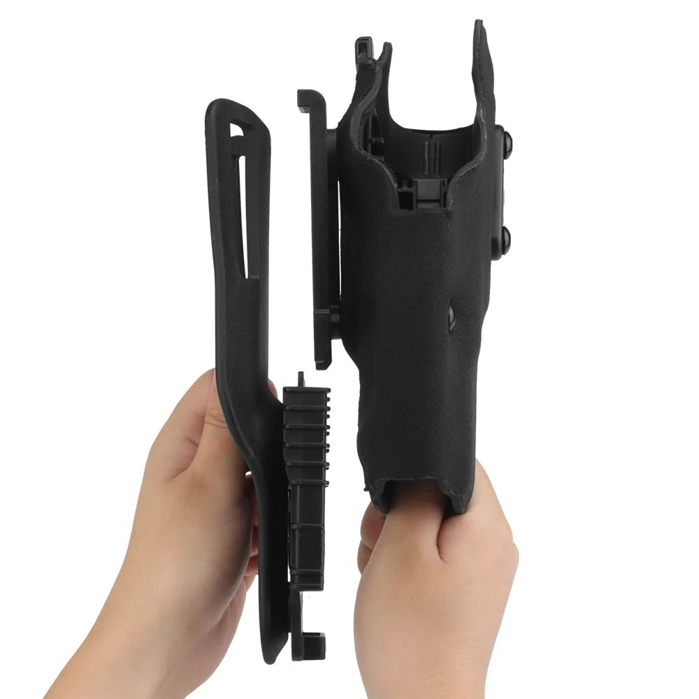 Funda de liberación rápida G17 QLS, cinturilla antideslizante de nailon Compatible con liberación rápida, pistola de liberación rápida, transporte multiescenario - imagen 5