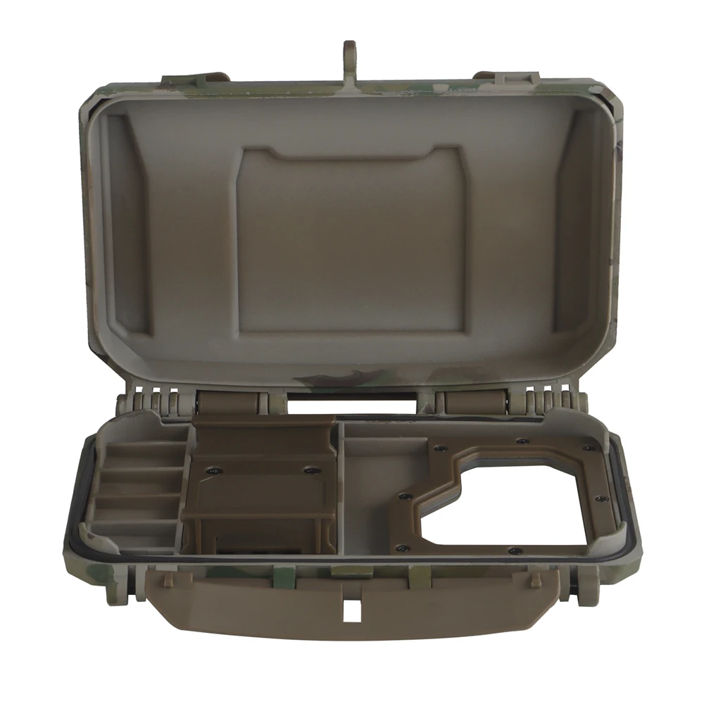 Caja táctica MOLLE para teléfono móvil V2, chaleco de caza, tablero de navegación, caja de equipo instantáneo para juegos de guerra CS Airsoft Paintball - imagen 4