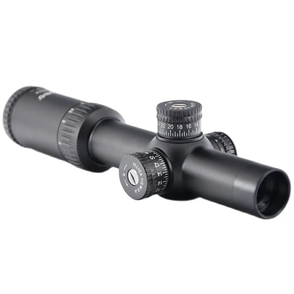 Shooin Optics MT 1-4x24mm FFP mira telescópica 30mm tubo 1/2 MOA impermeable a prueba de golpes para tiro táctico de caza - imagen 2