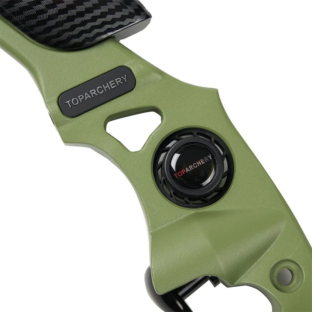 Tiro con Arco recurvo ILF de 19 pulgadas, Material de aluminio, mango de arco desmontable para mano derecha, accesorios para Deportes de caza al aire libre - imagen 5