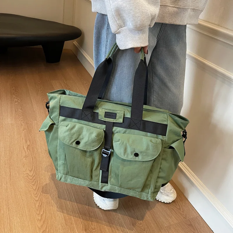 Bolsa de Yoga para gimnasio y Fitness para mujer, bolsas de viaje para acampar al aire libre, senderismo, bolso seco y húmedo, bolso grande deportivo para natación, bolso de fin de semana - imagen 4