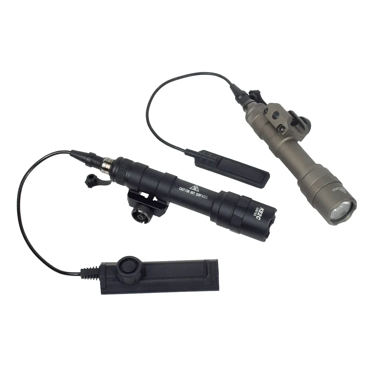 Linterna táctica SF M600 M600B, armas, luz LED para pistola de caza con interruptor de presión remoto para riel AR15 de 20mm - imagen 4