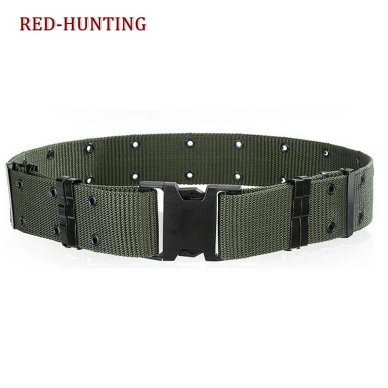 Cinturón de nailon para caza, cinturón de liberación rápida de fuerzas especiales, accesorio para equipo táctico - imagen 4