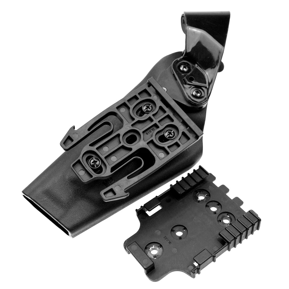 Kit QLS de 2 uds para funda de pistola, Kit de sistema de bloqueo rápido con Qls 19 y Qls 22, accesorios adaptadores de funda de pistola de conexión rápida