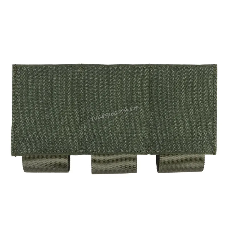 Gancho Loop 556 Triple bolsa para revistas M4 bolsillo magnético elástico para FCPC FCSK portador de placa aparejo de pecho caza Airsoft equipo MOLLE - imagen 5