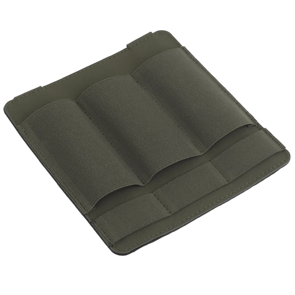 Soporte táctico de plástico elástico para bridas de cables, estuche de almacenamiento de cables, chaleco de caza, portador de placa FCPC, equipo MOLLE - imagen 5