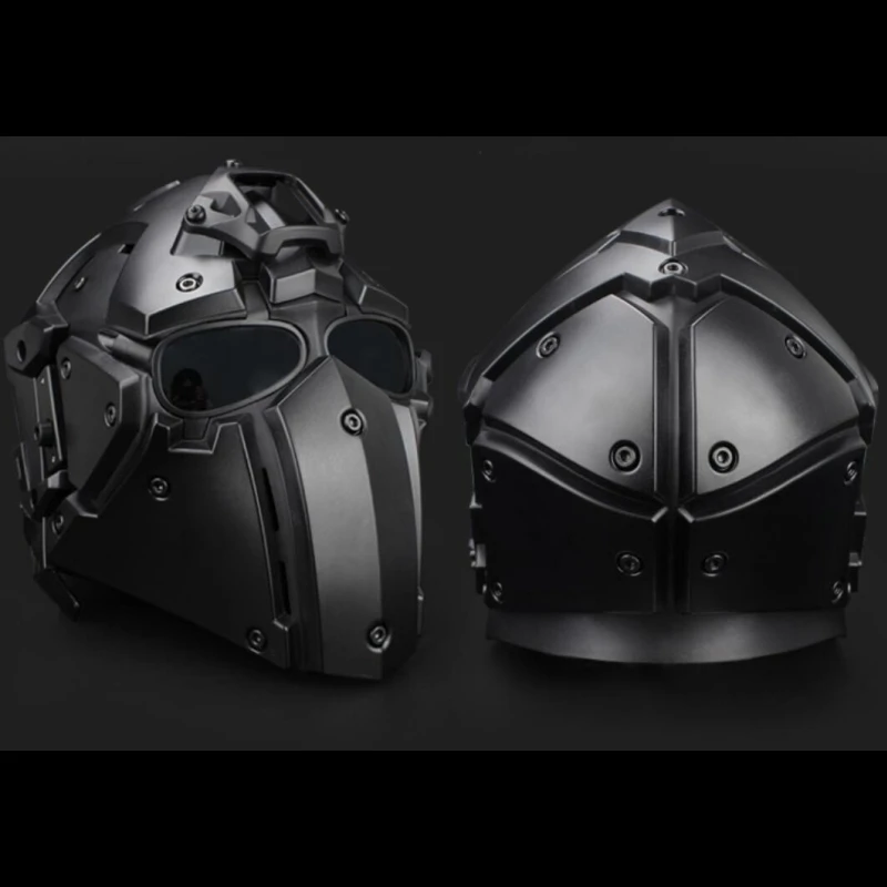 Máscara completa táctica, casco rápido, Airsoft, juego de guerra, motocicleta, caza, Paintball multifunción, casco de PC - imagen 4