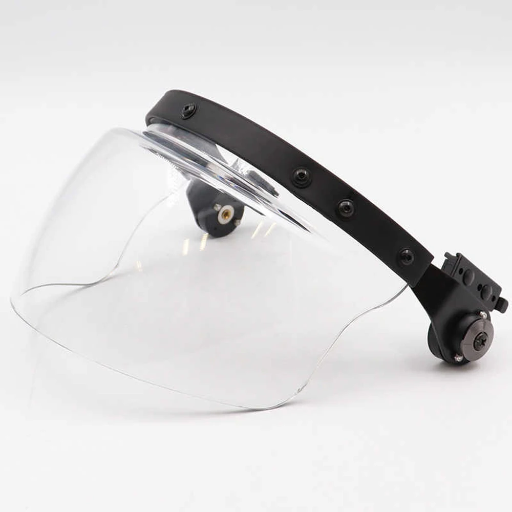 Casco táctico Mich antidisturbios, máscara de protección facial antiniebla - imagen 5