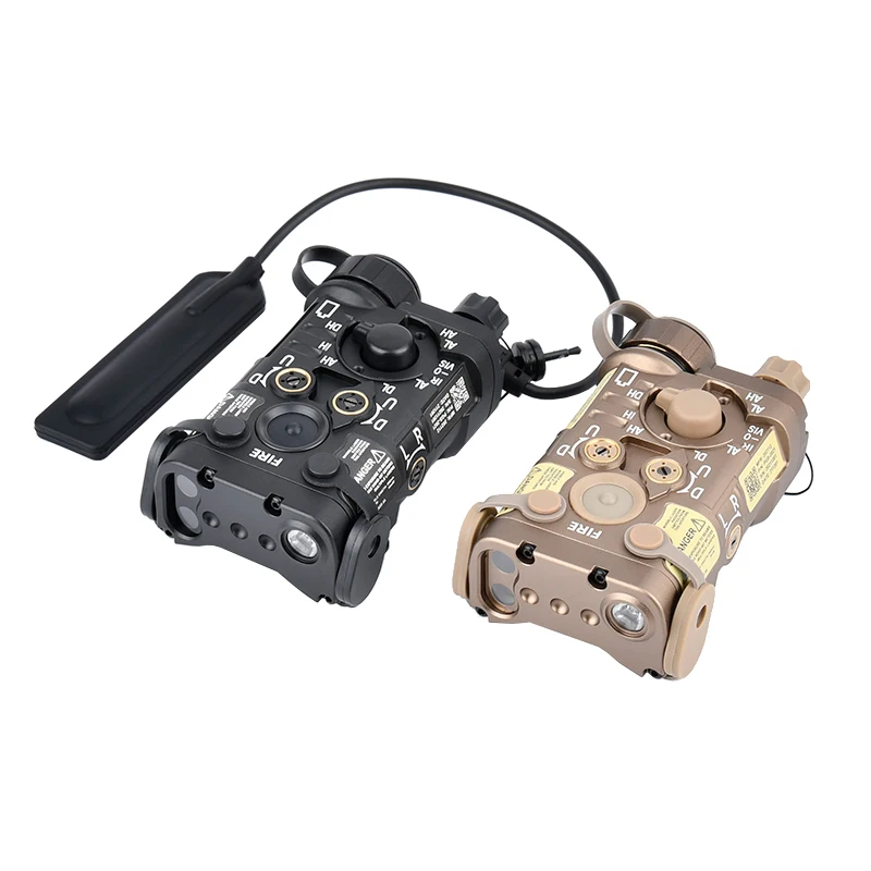 WADSN Metal NGAL PEQ rojo verde azul IR láser blanco luz estroboscópica Surefir SF M300A M600C linterna interruptor de presión a distancia Dual - imagen 2