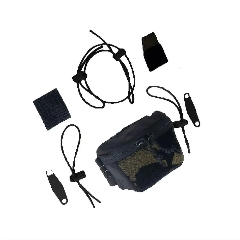 Accesorios para casco al aire libre AS Smart System SHAW BRAIN bolsa casco bolsa de almacenamiento trasera importado Tiger Spot 500D - imagen 4