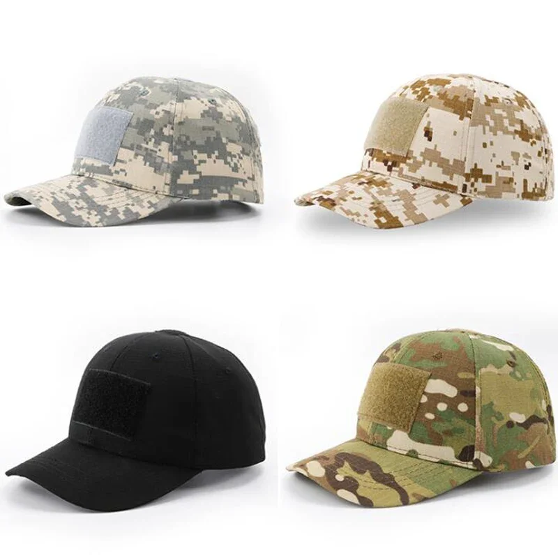 Niños Camping camuflaje francotirador gorra de béisbol caza CS juego de guerra niños niño niña gorras tácticas accesorios Airsoft - imagen 2