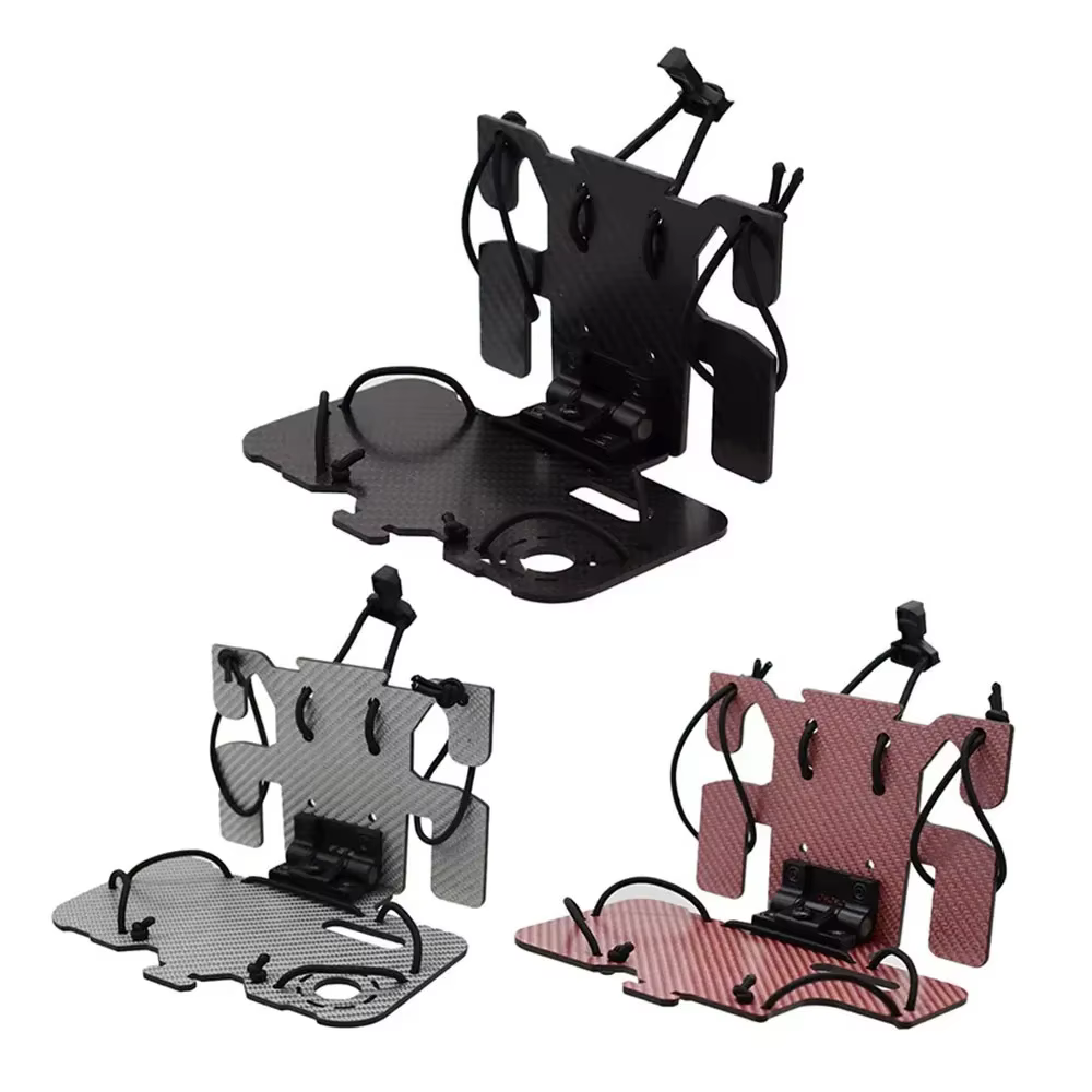 Mesa táctica plegable fibra de carbono con soporte móvil y MOLLE - imagen 5