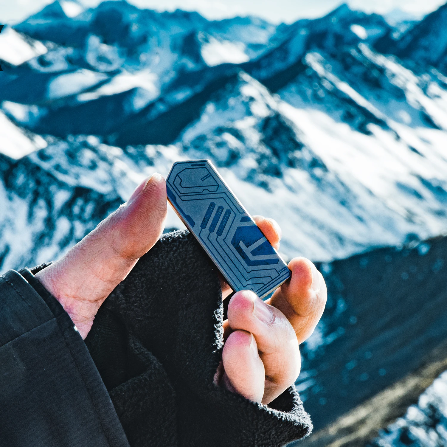 Hexard DFP-02 Parche de metal táctico TC4 aleación de titanio función EDC insignia con gancho para ropa mochila chaqueta decoración - imagen 5