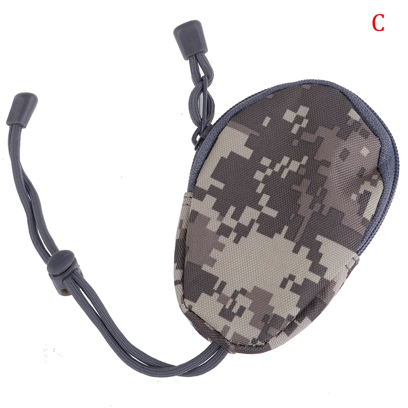 Mini billeteras EDC para exteriores para hombre, monedero, bolsa militar del ejército, llavero de bolsillo pequeño, funda con cremallera - imagen 5