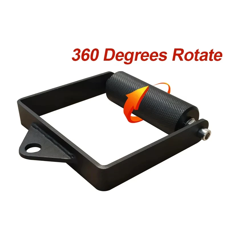 Juego de accesorios de Cable de polea de gimnasio de 6cm, barra de tracción hacia abajo, empuñaduras de mango en D para equipos de Fitness, entrenamiento de lucha de brazos, entrenamiento de pesas - imagen 2