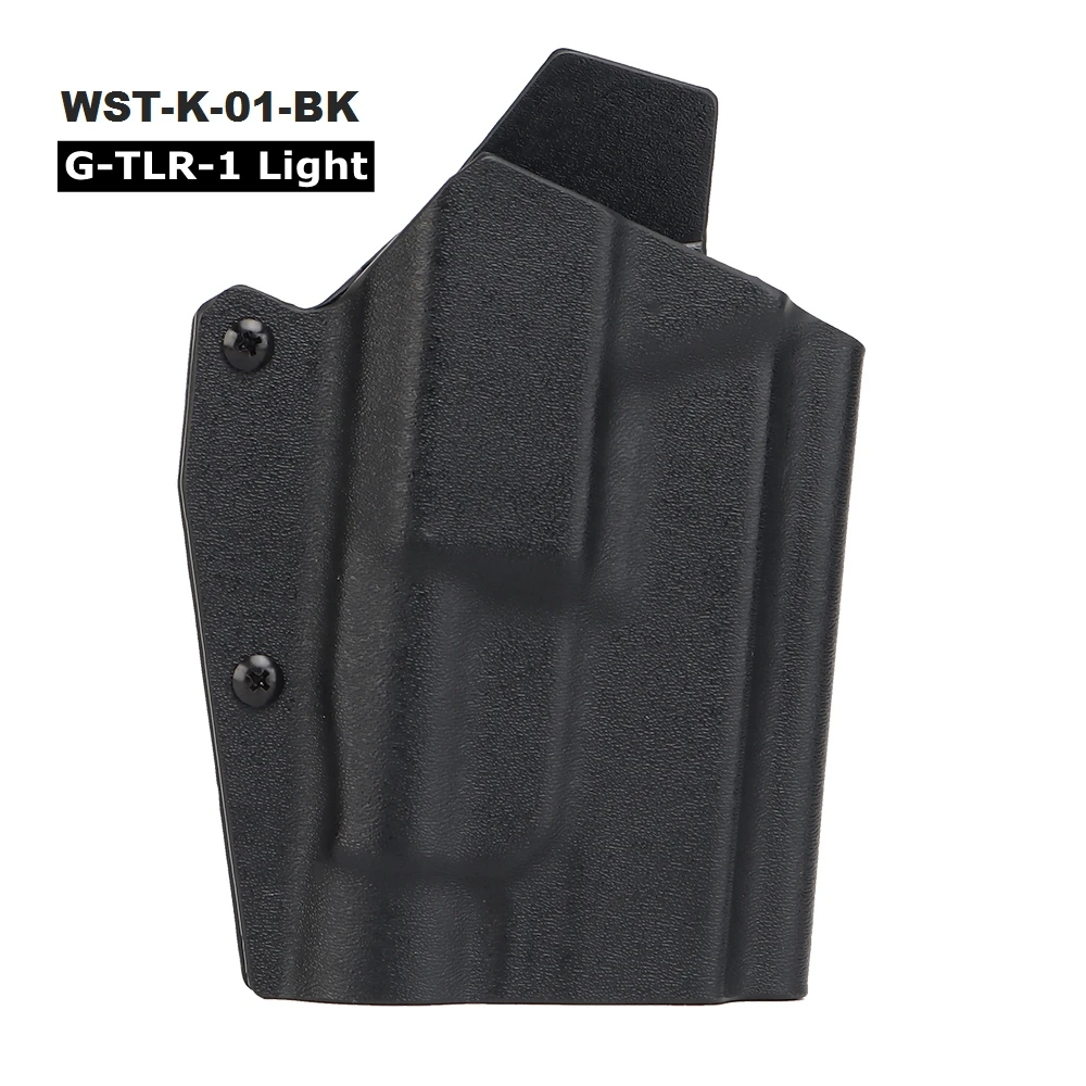 Funda para pistola Kydex, funda para pistola de liberación rápida para mano derecha, rodamiento ligero X400/X300/TLR, funda de cintura para GL 17/19 Beretta M9 1911 - imagen 2