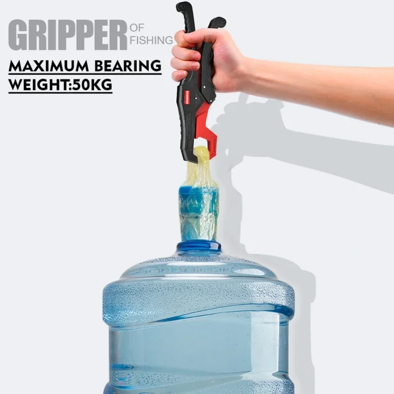 Controlador de peces de fibra de vidrio de nailon de alta carga, pinzas de pesca ligeras para hombres y mujeres, alicates duraderos para Control de peces, 50KG - imagen 2