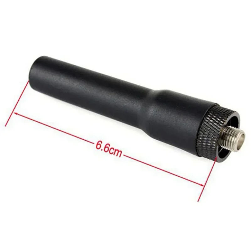 SF-20 conector de SMA-F (hembra) de doble banda VHF/UHF de alta ganancia 144MHz/430MHz SF20 Mini antena suave para Walkie Talkie Kenwood Baofeng - imagen 3