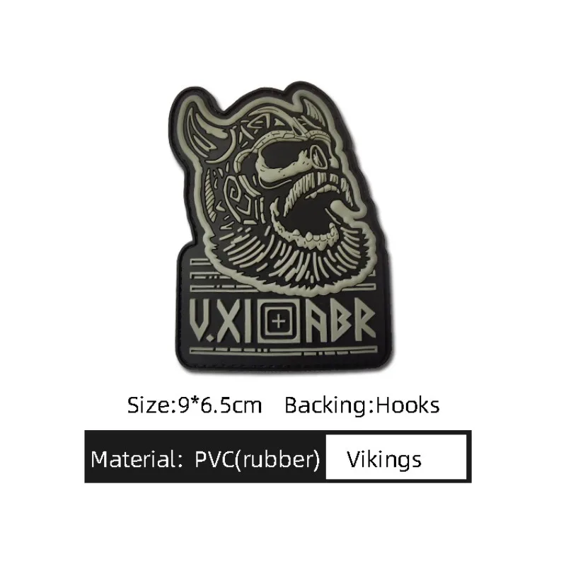 Parches militares tácticos 3D de PVC, brazalete de Fitness, chalecos, sombreros, insignias, espada de goma suave, gato, oso, moral, gancho, aplique de lazo, emblema - imagen 5