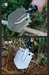 Pala táctica plegable multiusos – Camping y supervivencia exterior