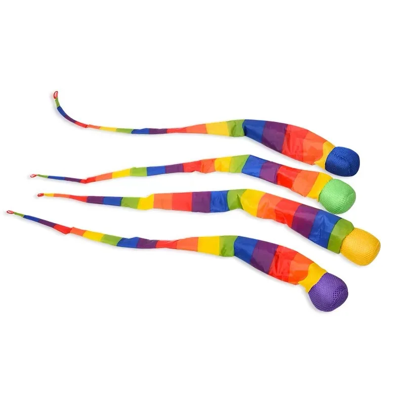 Bolsa de arena interactiva de arcoíris a prueba de viento para niños, juguete para padres e hijos al aire libre, bolsa de arena deportiva con bola de meteorito, entrenamiento sensorial - imagen 5