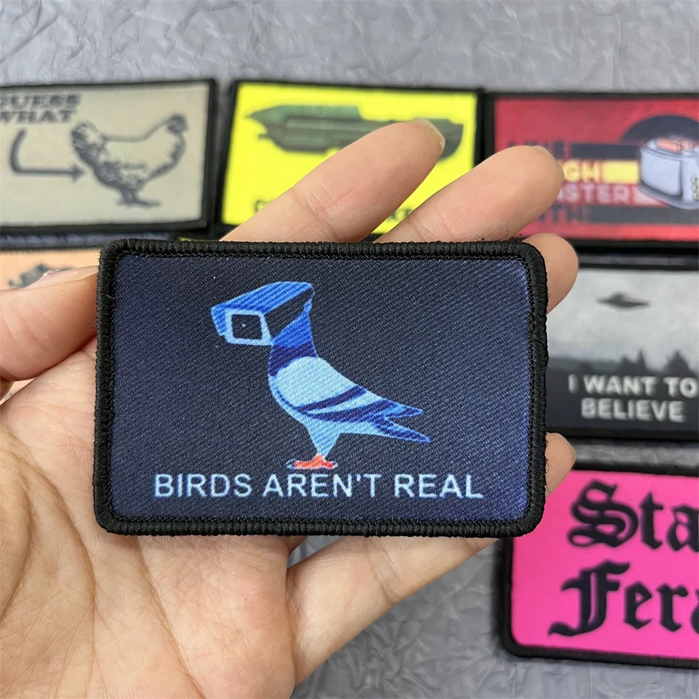 Parche divertido para ropa, pegatinas estampadas, equipo táctico, Accesorio militar, parches de gancho y bucle, apliques de mochila - imagen 5