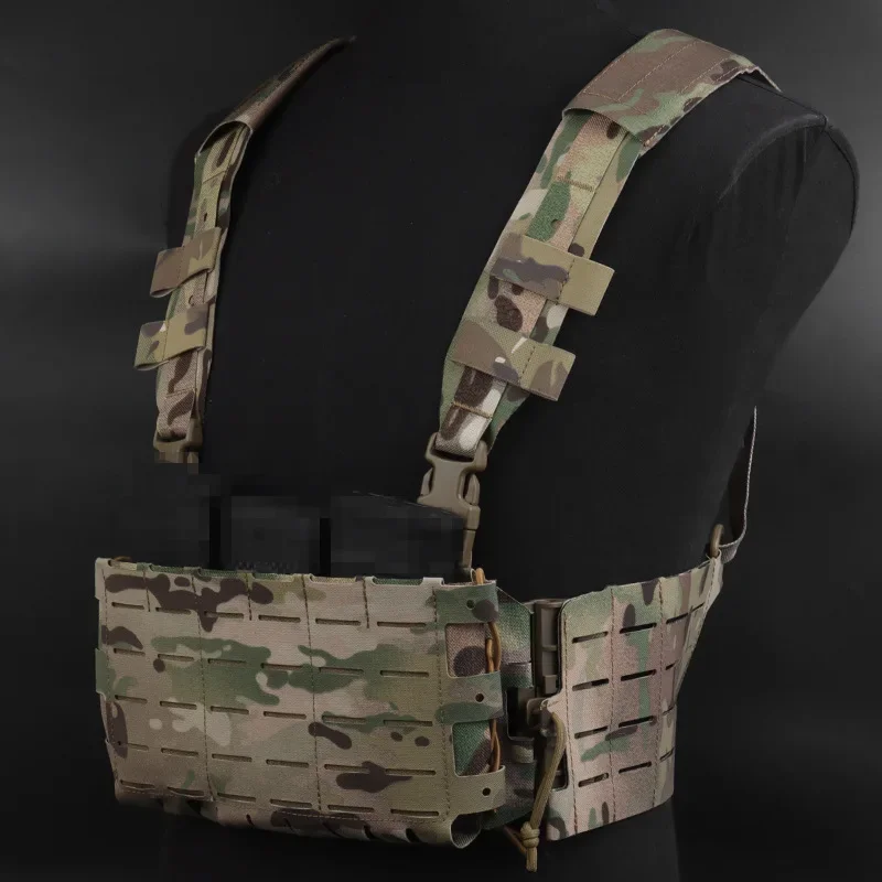 Kit de plataforma de pecho de arco táctico V3, correa de hombro 5,56 Triple Mag con deslizamiento de liberación rápida Bilateral, accesorios de plataformas Molle - imagen 4