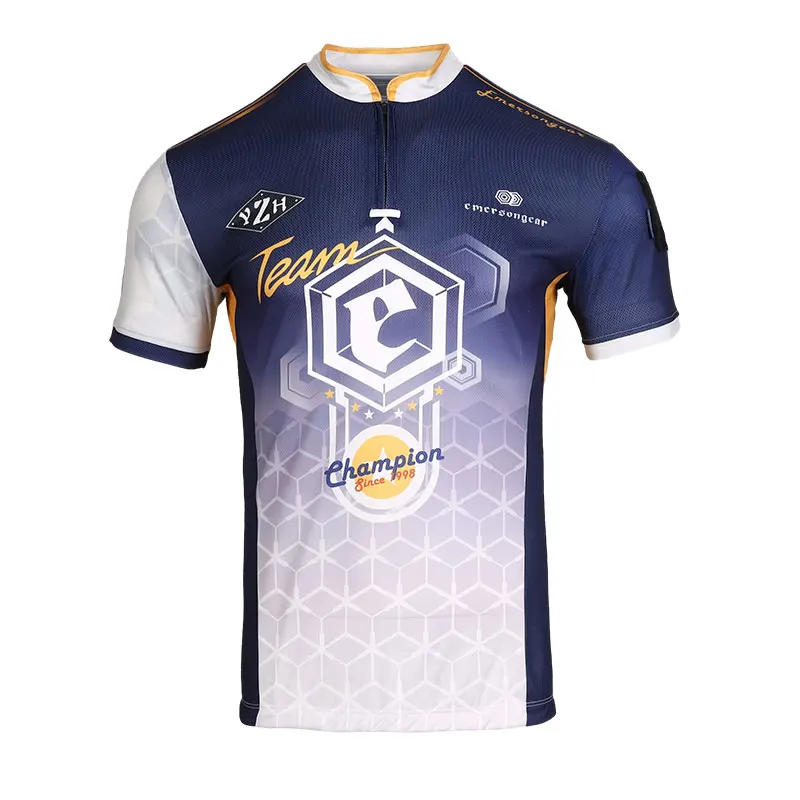 Emersongear-Camiseta de manga corta para entrenamiento, camisa informal de poliéster para Airsoft, senderismo, caza, Camping, EM9579