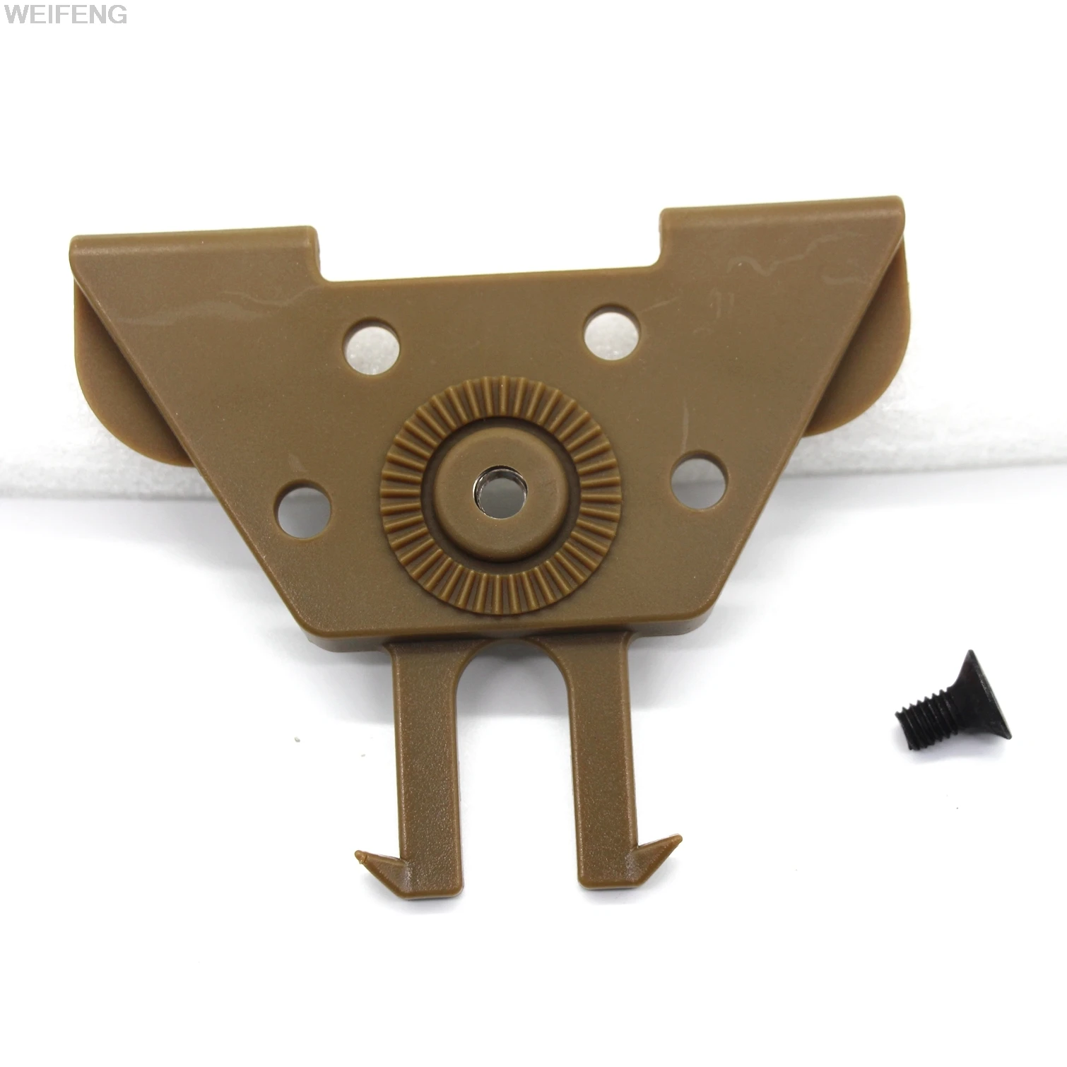 Funda para pistola táctica, adaptador de plataforma Molle para funda de pistola G 17 M9, accesorio Molle, adaptador de montaje giratorio de 360 grados - imagen 4