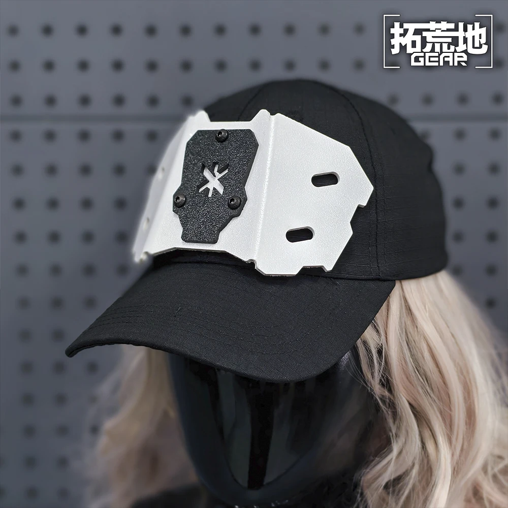 Protector de frente ligero Casco táctico Accesorio funcional Sombrero Cos Prop (sin casco) - imagen 4
