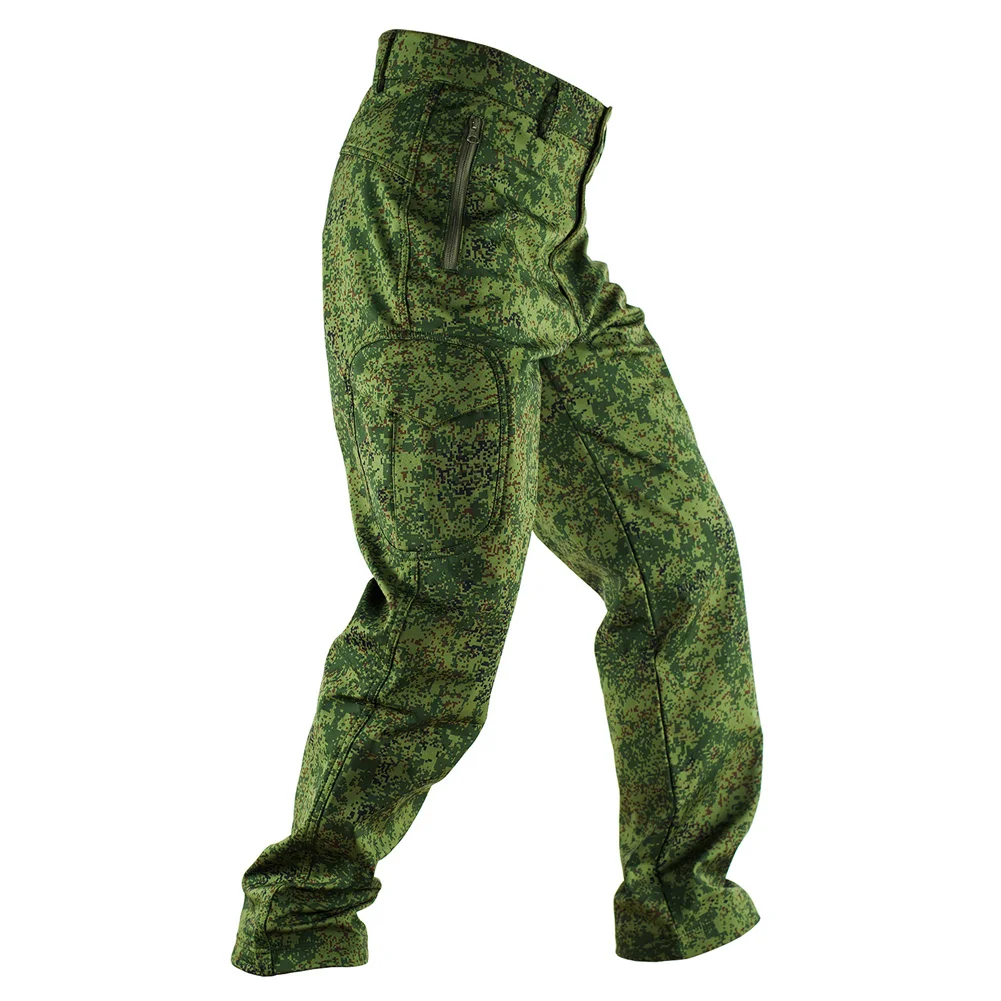 Uniforme táctico de camuflaje para exteriores, traje de invierno, ropa de trabajo, forro polar cálido a prueba de viento - imagen 4