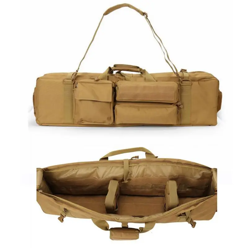 Bolsa táctica multifuncional para deportes al aire libre, bolso de hombro grande de nailon 1000D para Rifle de caza y Tiro - imagen 4