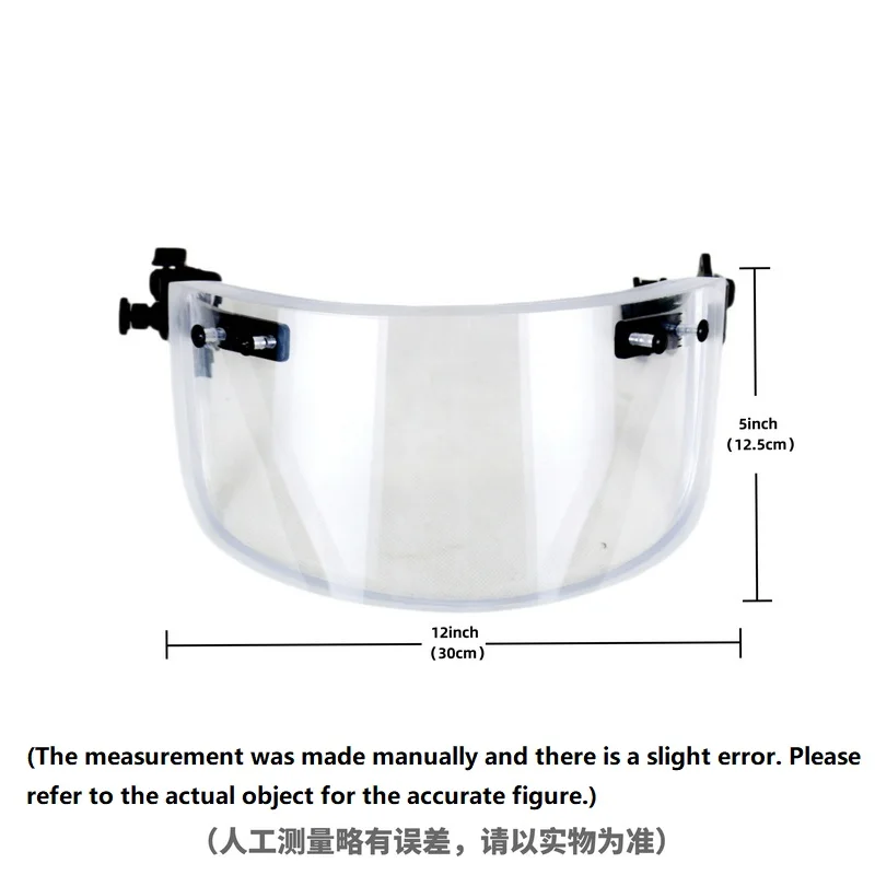 Protector facial táctico balístico de nivel IIIA, visera de casco resistente a impactos para sistema de riel de casco MICH/FAST - imagen 2