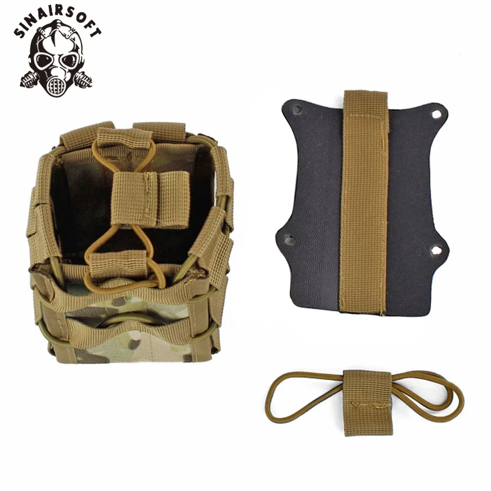 Bolsa táctica Molle para cargador doble, herramienta de caza al aire libre, soporte magnético de cintura, para M4, M14, M16, AR15, G36 - imagen 5