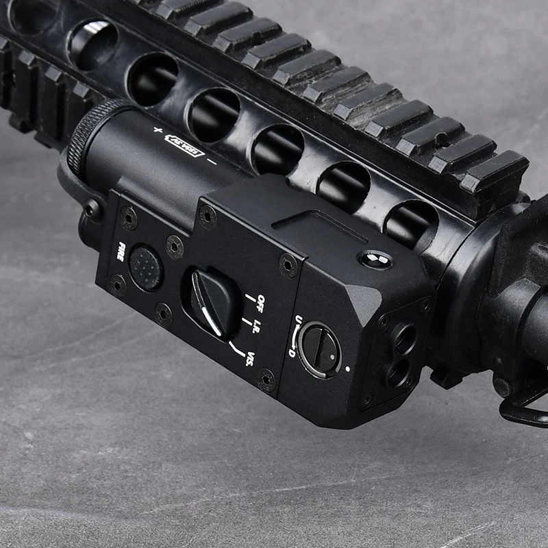 CQBL-1 táctico Airsoft, punto rojo, verde, azul, IR, indicador Wadsn, apto para riel de 20mm, M300, M600, vista de explorador, arma de caza, Láser de luz - imagen 4