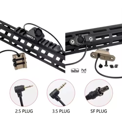 SureFire ModButton botón remoto táctico para carril Picatinny