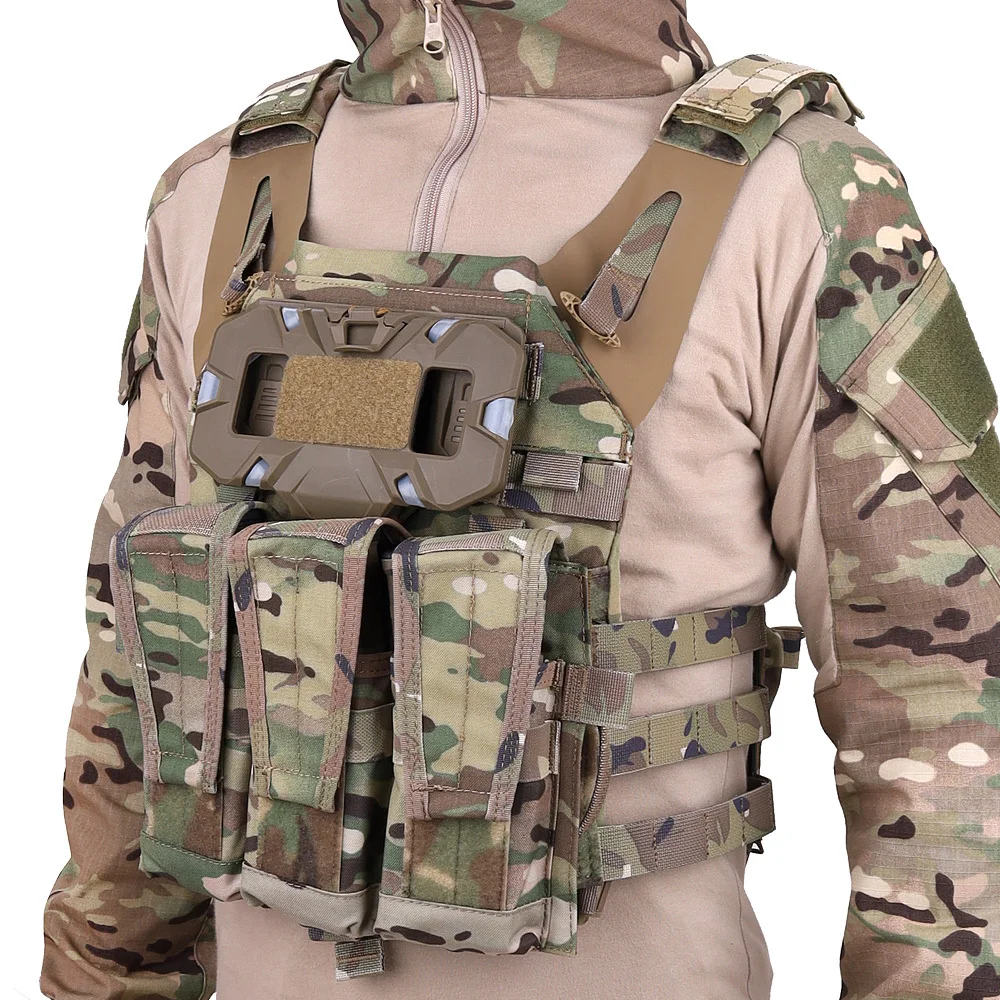 Chaleco deportivo JPC2.0 para hombre, equipo Airsoft de nailon de liberación rápida, placa portadora de caza para entrenamiento táctico de Paintball al aire libre - imagen 3