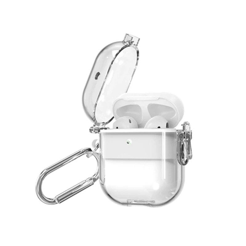 Funda transporte para Air Pods cubierta caja carga lavable a prueba polvo, envío directo - imagen 2