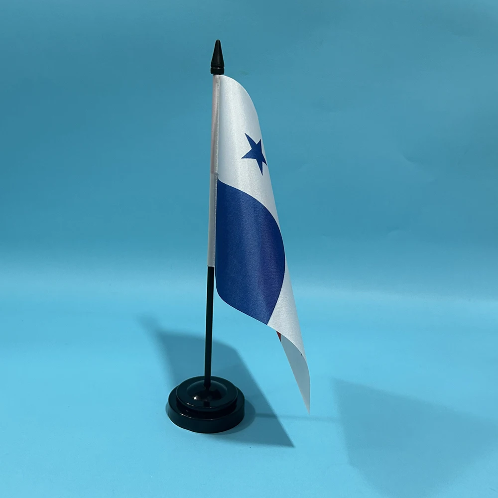 Bandera de Panamá para escritorio – Sky poliéster - imagen 5