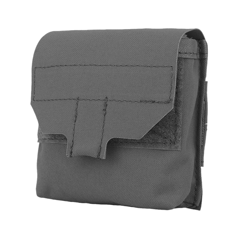 Bolsa para revistas de pistola de caza, bolsa individual FAST de 9mm, pistola de aire de caza doble Mag con clip de soporte de nailon