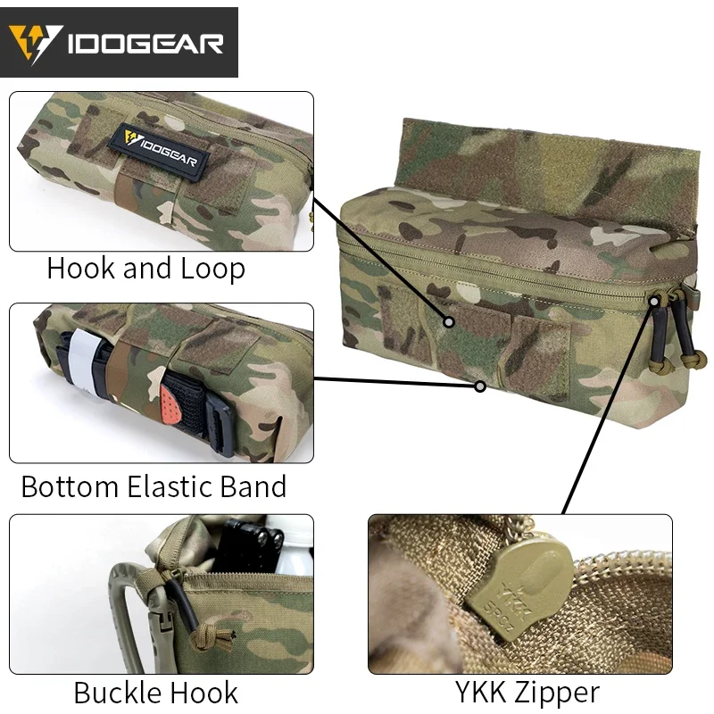 IDOGEAR Mini bolsa colgante táctica DOPE riñonera Abdominal D3 JPC 3584 - imagen 4