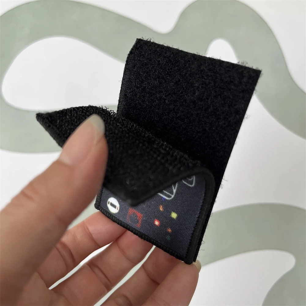 Stay on Target moral Badge Patches Tactical Armband Backpack Hook and Loop Printed Stickers - imagen 3