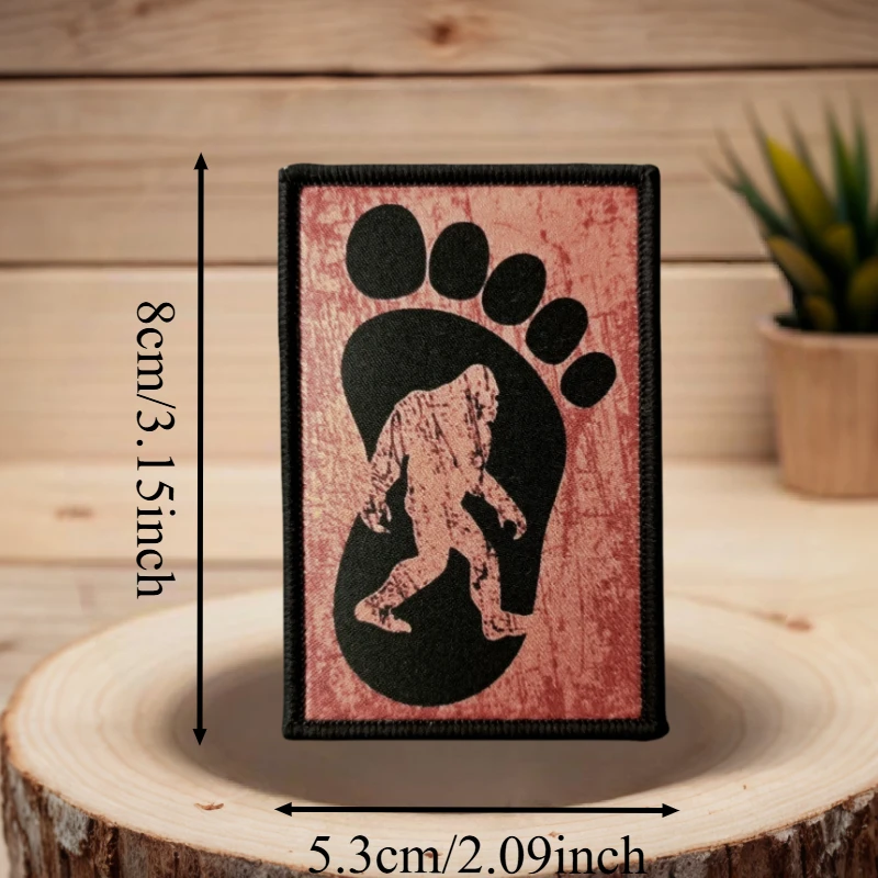 Parche de impresión Hippity Hoppity, chaleco táctico, insignia de moral con gancho y bucle, pegatinas decorativas para mochila, parches para brazalete para ropa - imagen 2