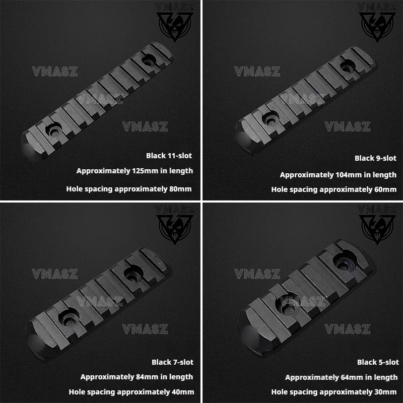 Rieles VMASZ Mlok, placas de riel MOE, rieles de cuero CNC de nailon metálico, guardamanos de 20 mm, accesorios universales Keymod. - imagen 2