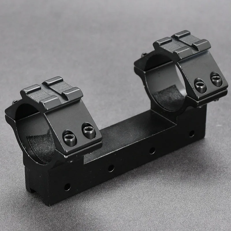 Soporte de anillo para mira Shooin con cola de milano, Base de montaje en riel de 11mm para mira telescópica de tubo de 1 pulgada y 30mm - imagen 5