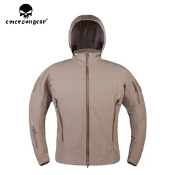 Emersongear Chaqueta SoftShell táctica impermeable hombre