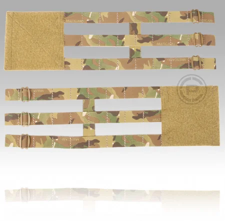 Camuflaje primitivo MCBK CB RG BK chaleco esquelético de 3 bandas cinturón envolvente lateral MOLLE JPC AVS chaleco táctico - imagen 4