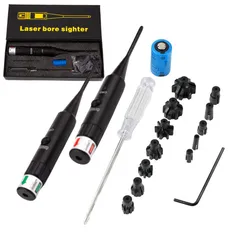 Kit Boresighter láser calibre.177.22 a.78 colimador láser rojo Rifle Glock