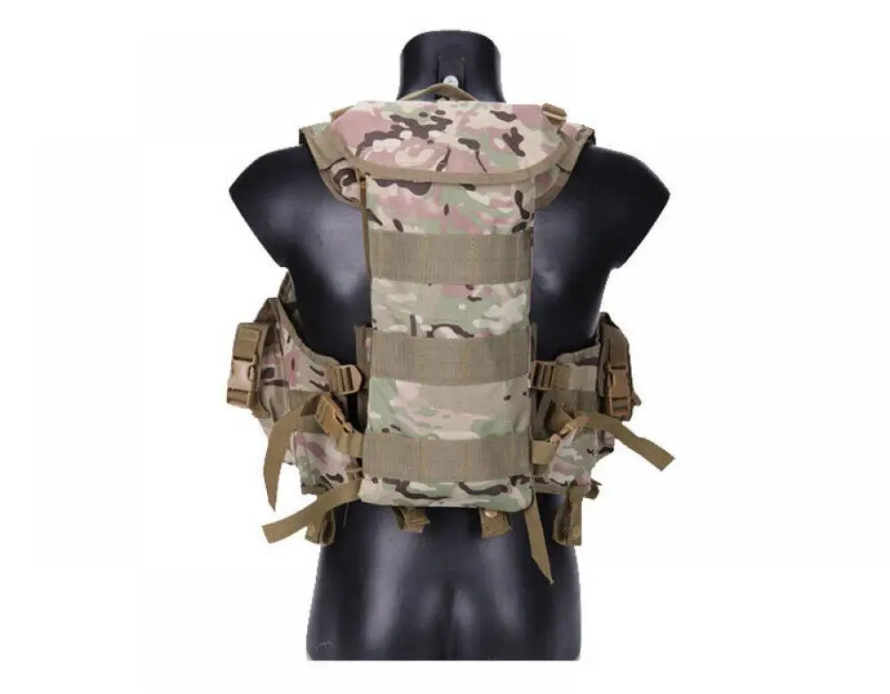 Chaleco táctico de tela Oxford 900D, chaleco protector Modular Cqb Lbv para caza - imagen 4